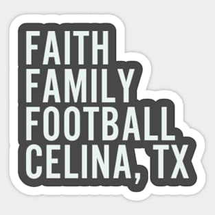 Football Celina Sticker